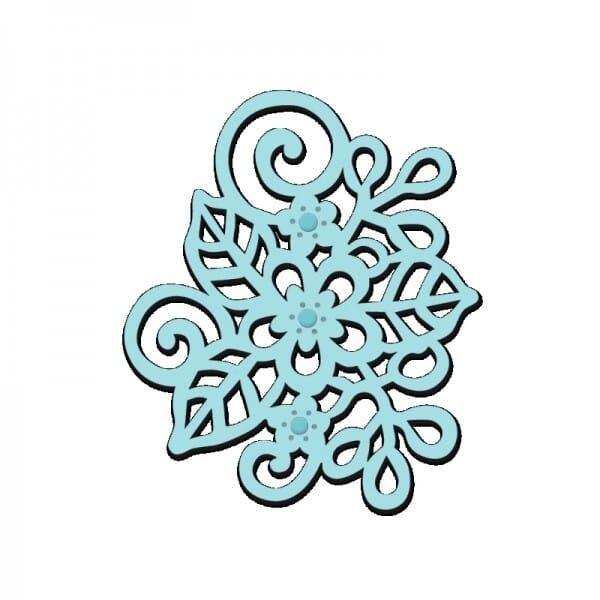 Sue Dix Designs - Floral Motif Mini Dies