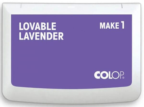 Colop Vegan Stamp Pad Lovable Lavender