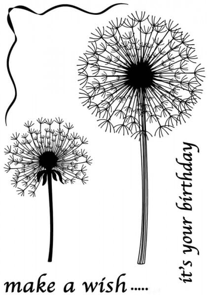 Sweet Dixie - MM Make a wish Clear Stamps
