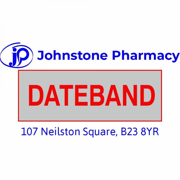 Custom Pharmacy Stamp | Name and Address Logo Stamp | Date Stamp | 39x23mm