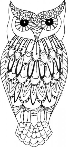 Lindsay Mason Designs - Big Owl Ready To Go - Clear Stamp
