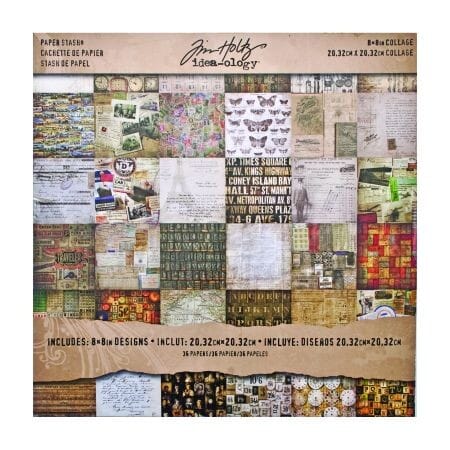 Tim Holtz idea-ology - Collage Mini Stash