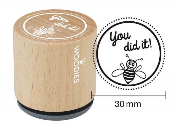 Woodies stamp You did it!