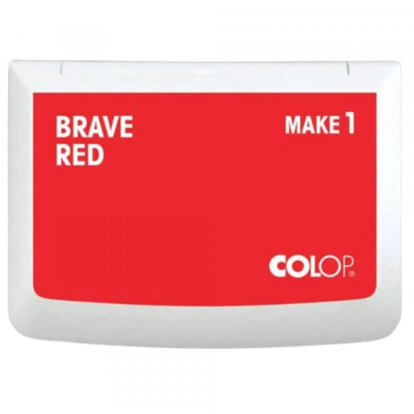Colop Vegan Stamp Pad Brave Red
