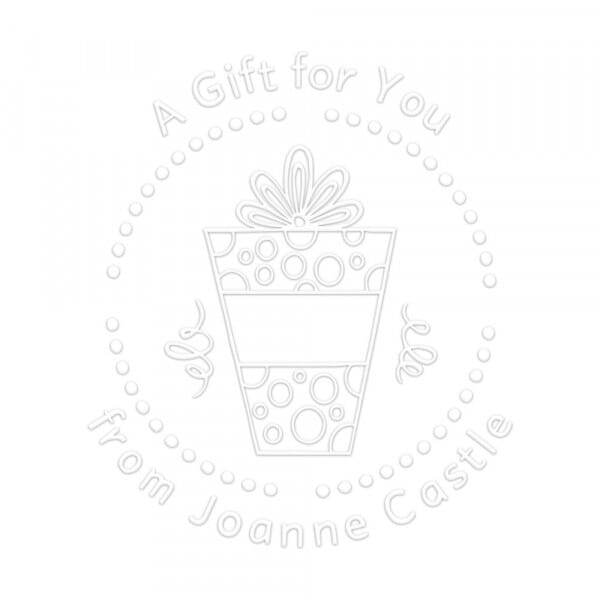 A Gift for You Round Monogram Seal