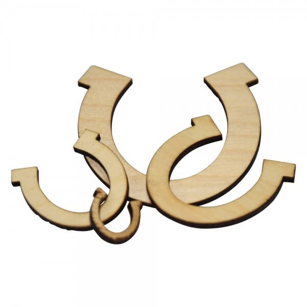 Craft Shapes Horseshoe Stamps4u.co.uk