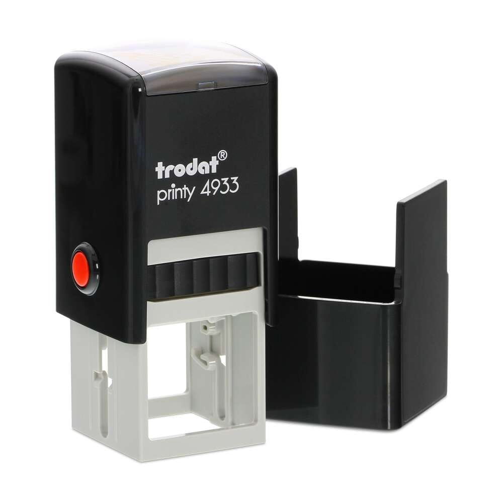 4928 Printy Custom Made Bespoke Name /& Address Logo Self Inking Rubber Stamp
