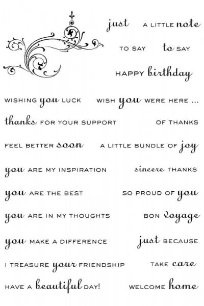 Art Stamps - Mix and Match Clear Stamp