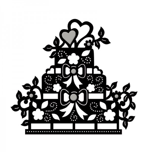 Sue Dix Designs - Celebration Cake Sweet Dixie Die Summer Collection