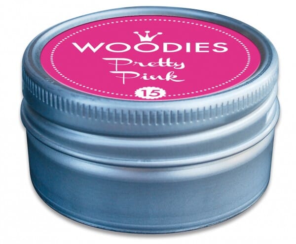 Woodies stamp pad Pretty Pink