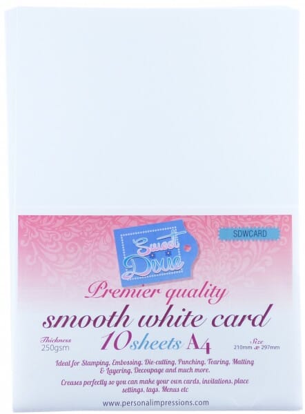 Sweet Dixie 10 sheets Premier Quality White Card