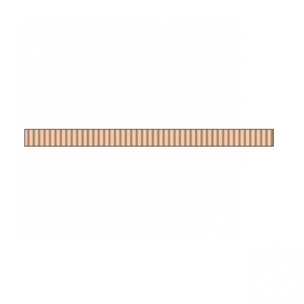 Little B - Little B Gold Foil Grosgrain 3mm x 20m Tape