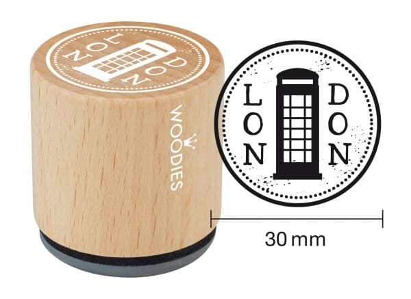 Woodies stamp Telephone Box