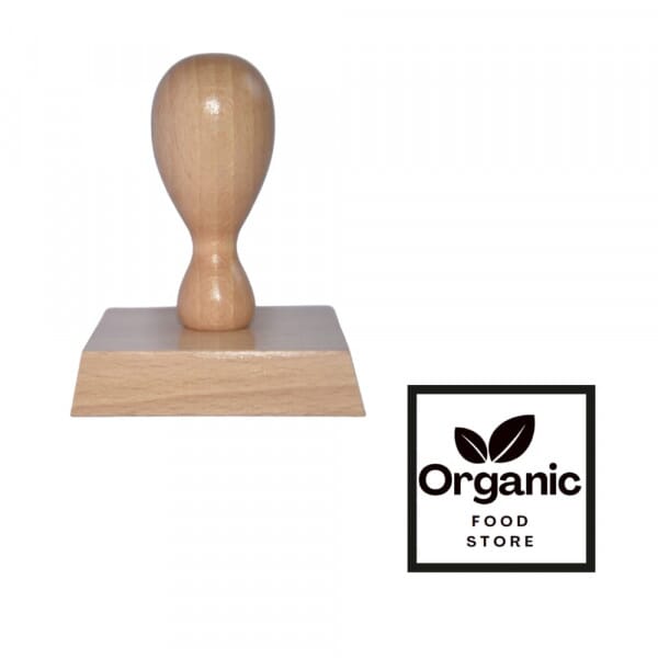 Trodat Wooden Stamp 100mm