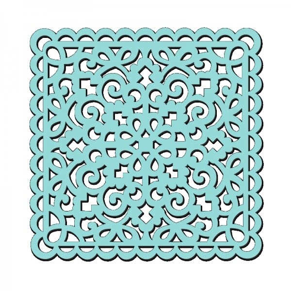 Sue Dix Designs - Swirl and Loops Stencil