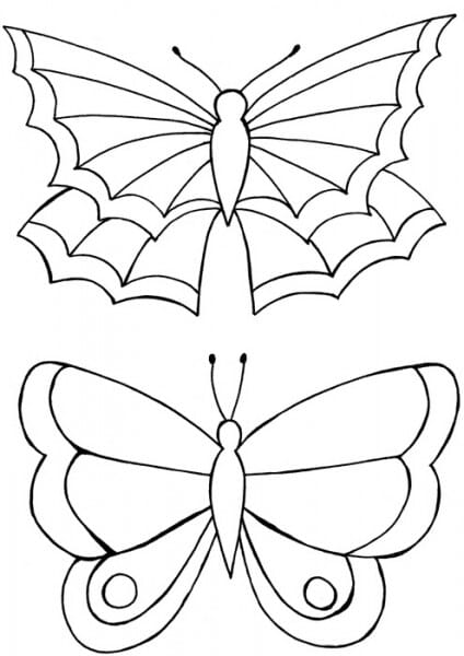 Lindsay Mason Designs - Zendoodles Butterflies Clear Stamp