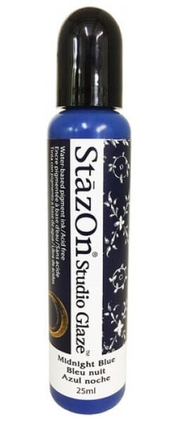 Tsukineko - Stazon Studio Glaze Midnight Blue