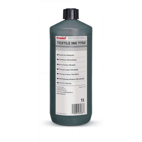 Trodat Textile Ink Black - 1 Litre