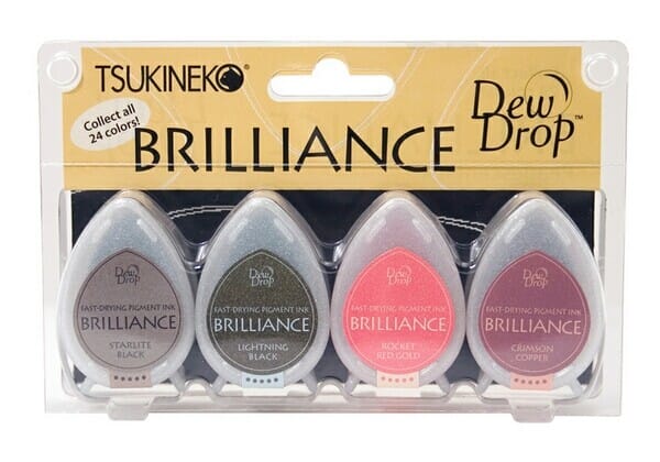 Tsukineko - Brilliance 4 Piece Set Two Tone