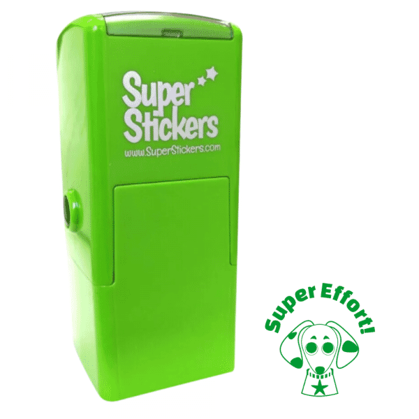 Teacher Stamp | Education Stamp - Super Effort Dog