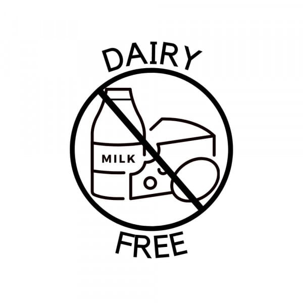 Dairy Free Packaging Stamp